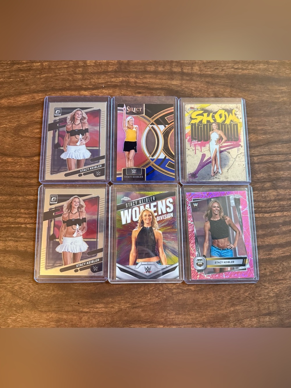 Stacy Keibler Card Lot (6 cards)